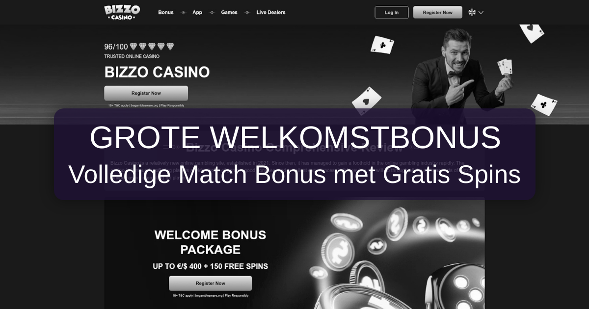 Bizzo Casino Nederland - Legaal gokken met iDEAL